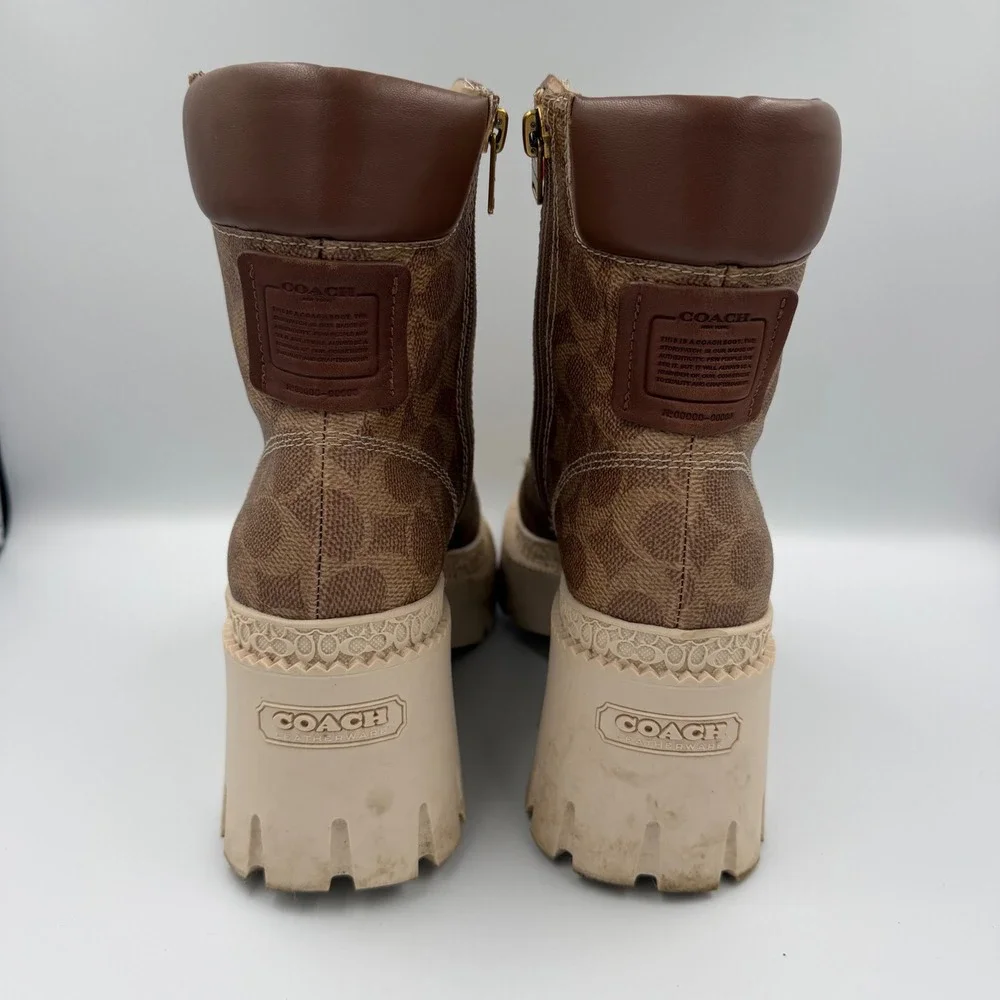 Coach combat boots